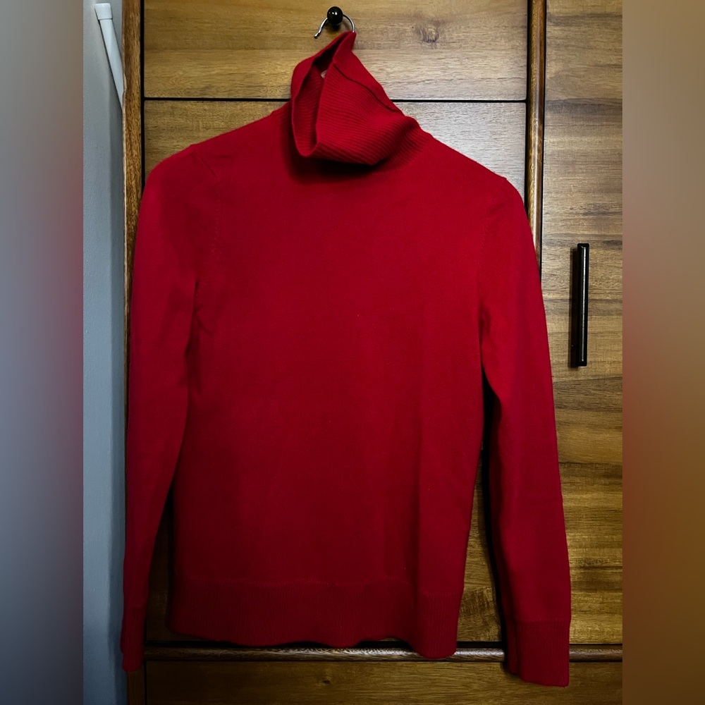 Lands' End Cashmere Turtleneck